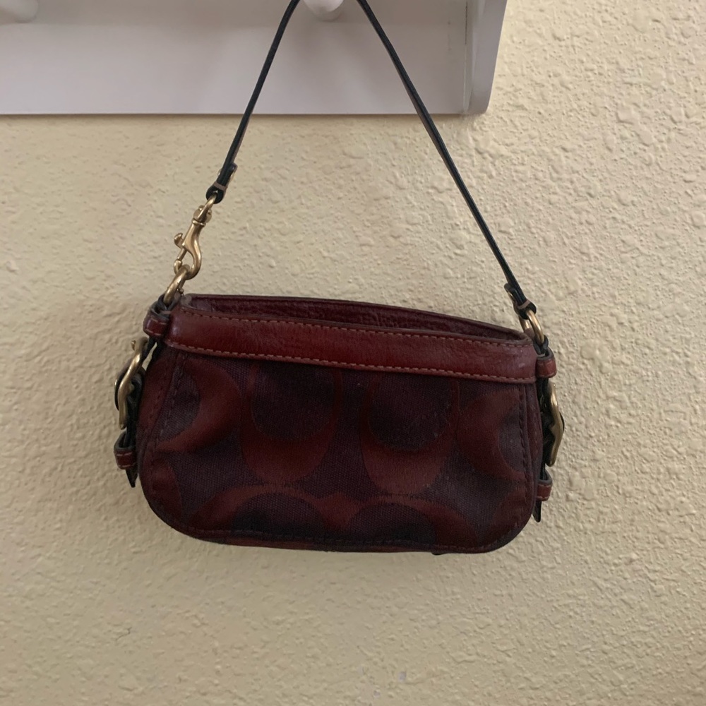 Coach clutch purse